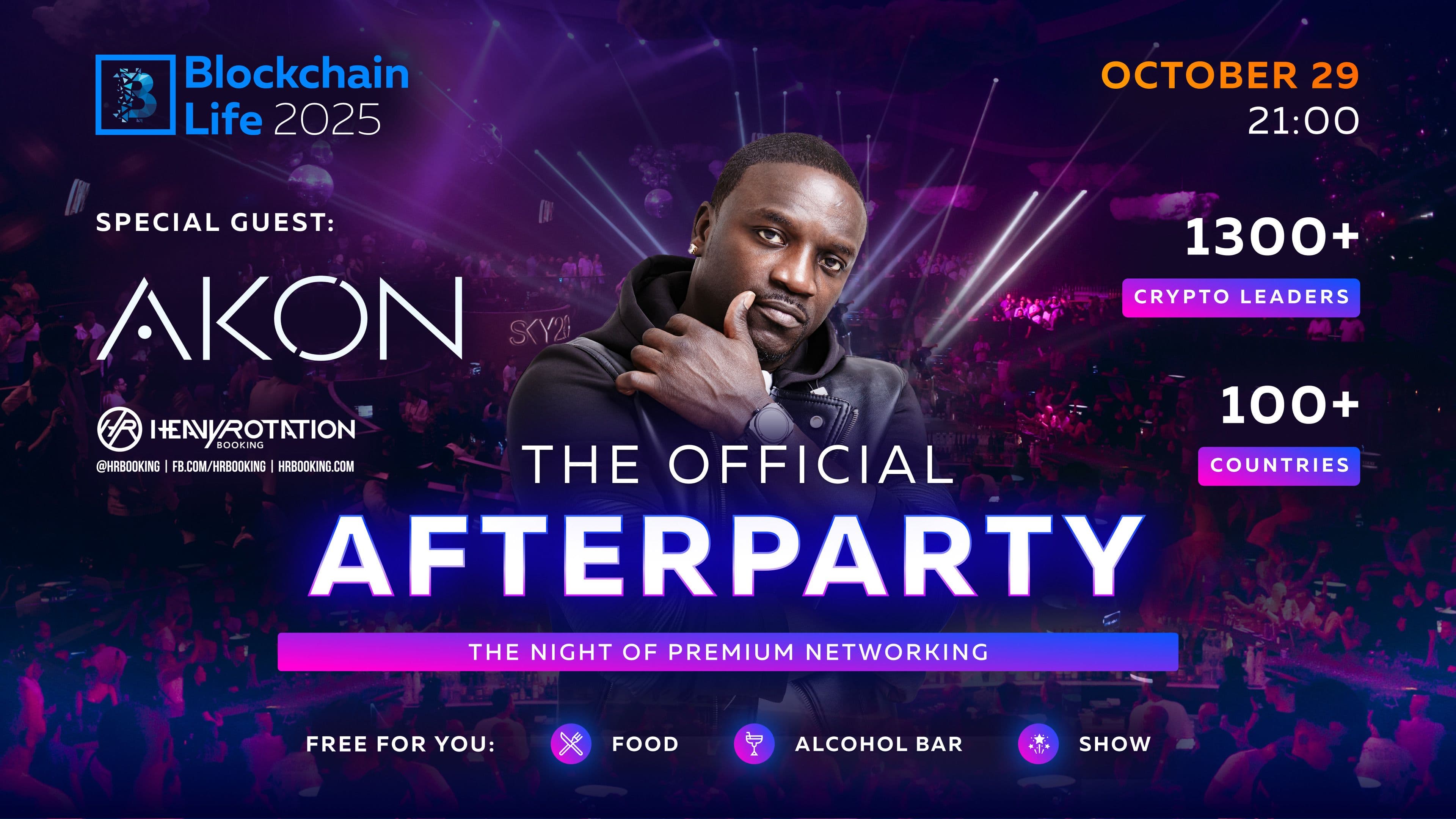 Blockchain Life 2025 Dubai: 15th Anniversary Forum with Akon