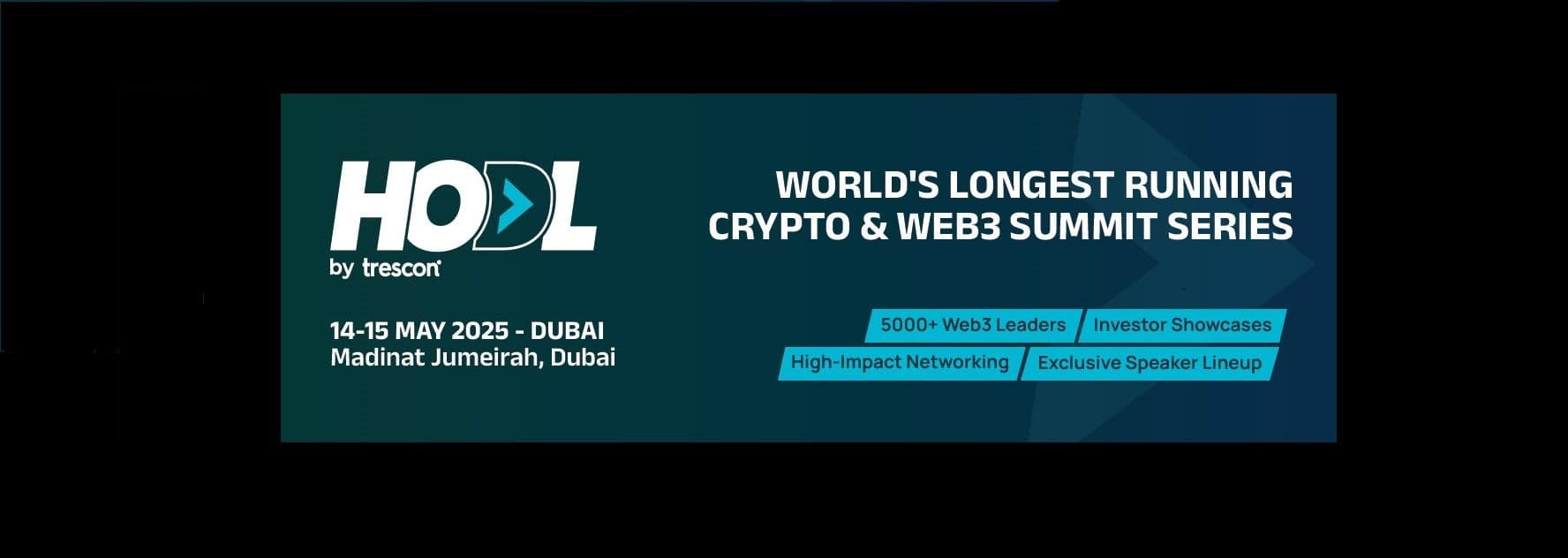 Dubai to Host HODL 2025, the Biggest Web3 Gathering Ever