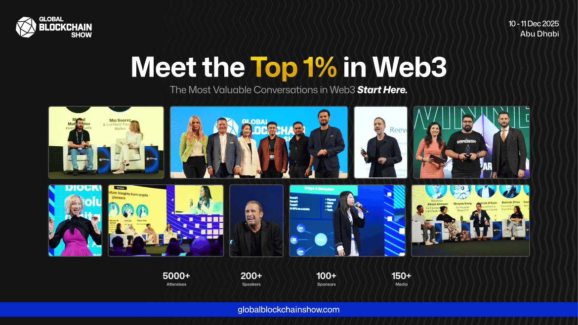 Global Blockchain Show 2025 to Convene 5,000+ Web3 Leaders in Abu Dhabi