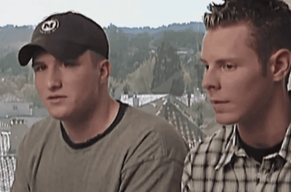 Shawn Fanning and Sean Parker