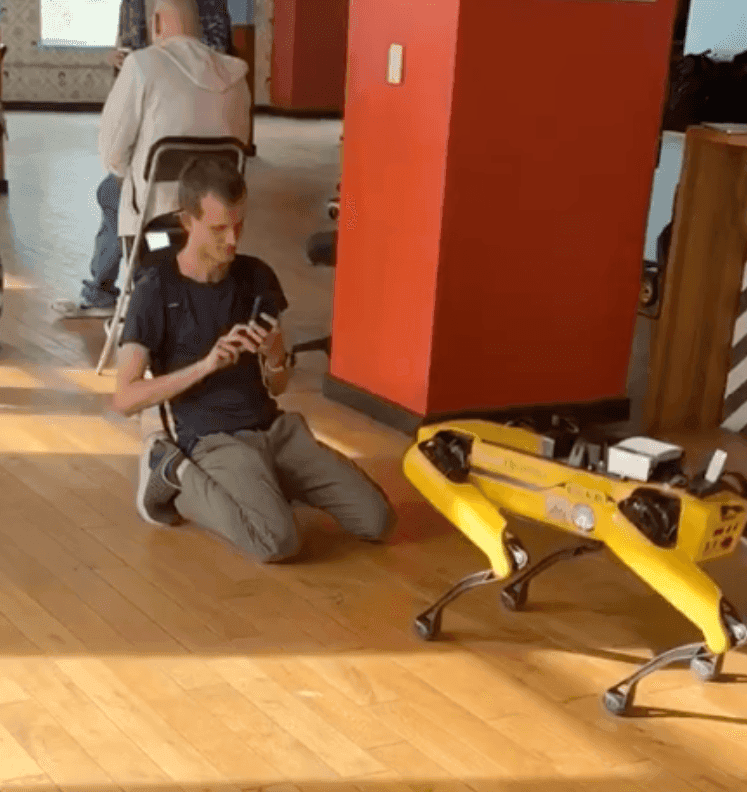 Ethereum Founder Vitalik Buterin's 'Meow' to Robot Sparks Crypto Frenzy