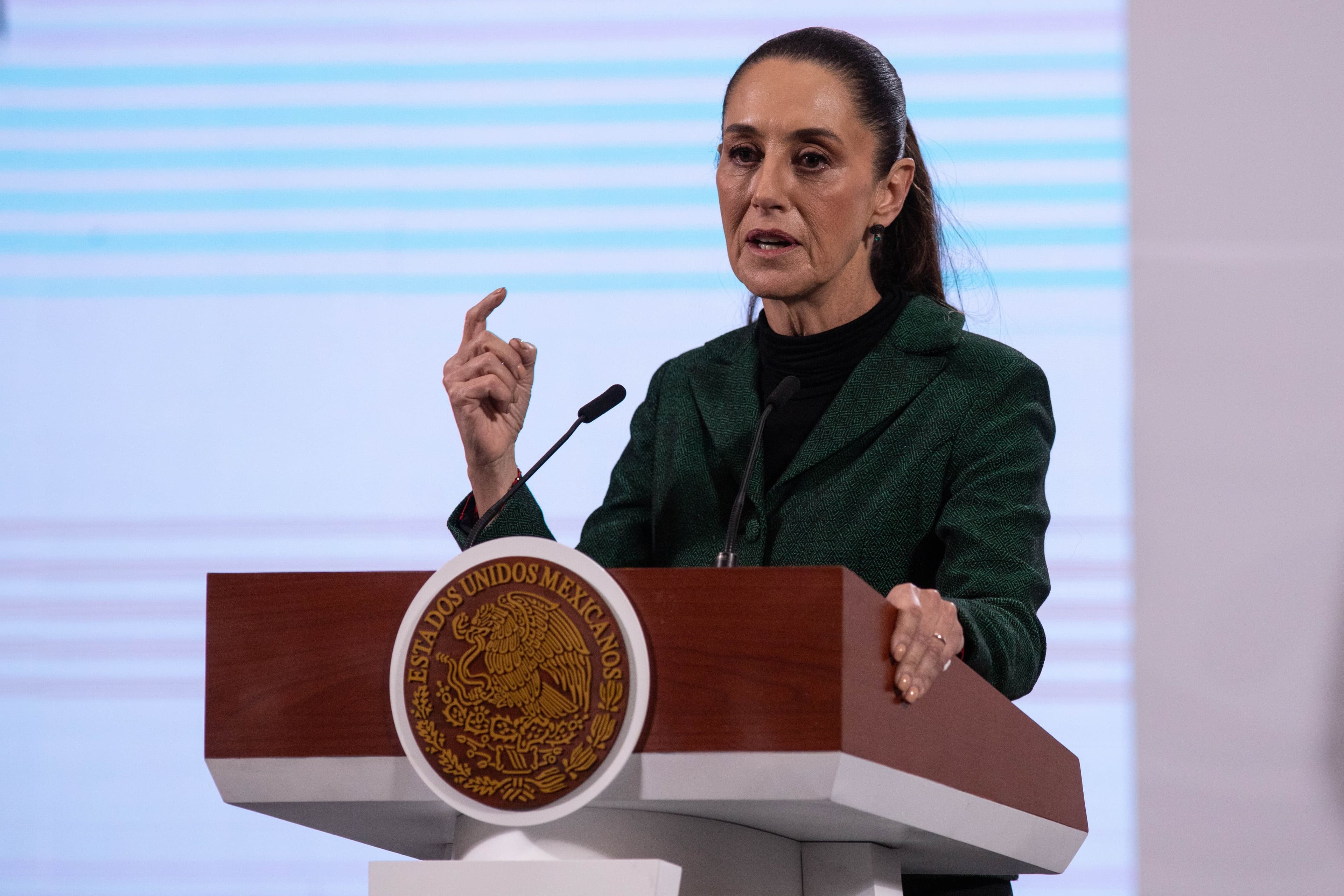Mexican President Claudia Sheinbaum