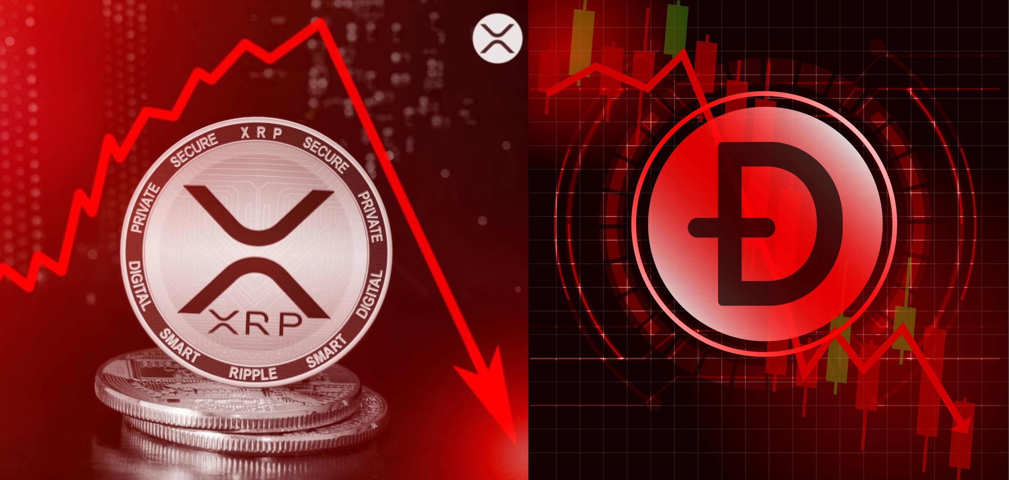 XRP and Dogecoin Plunge 10% Amid US-China Tariff Tensions; Bitcoin Dips Below $80K